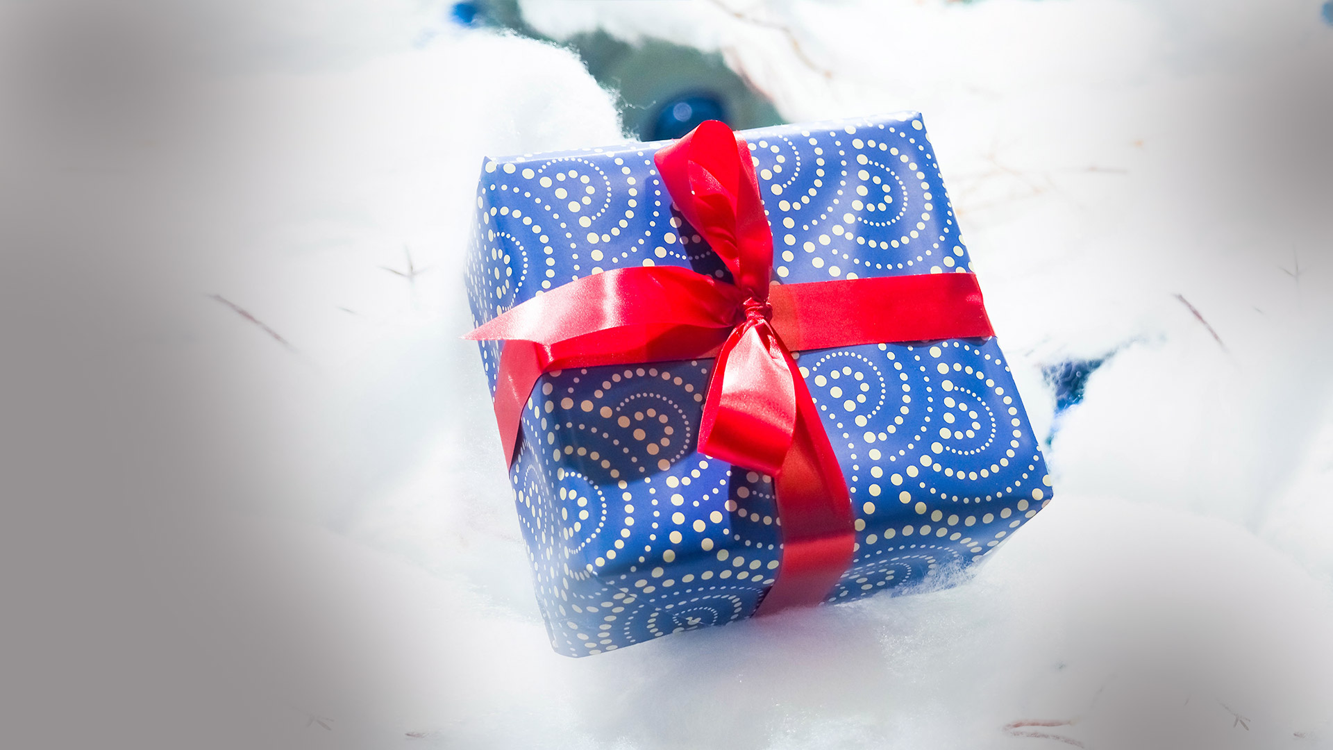 Wrapped present